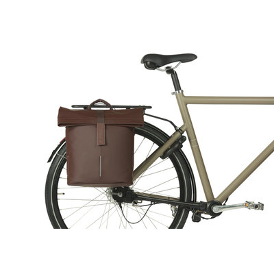 Basil City - fietsshopper MIK Studs - 14-16 liter - roasted brown