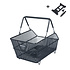 Basil Cento Multi System - bicycle basket - rear - black