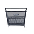 Basil Cento Multi System - bicycle basket - rear - black