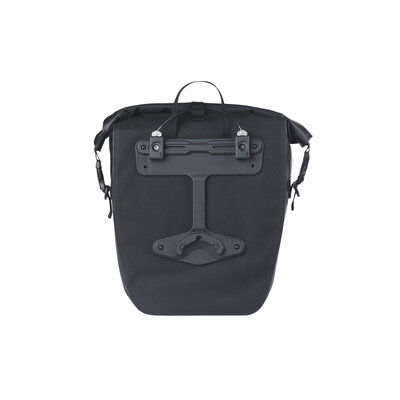 Basil Navigator Waterproof L MIK Studs - enkele fietstas -  22 liter - zwart