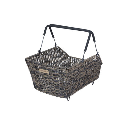 Basil Cento Rattan Look Multi System - Fahrradkorb - hinten - braun
