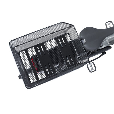 Basil Cento WSL - Fahrradkorb - hinten - schwarz