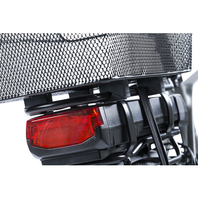 Basil Cento WSL - Fahrradkorb - hinten - schwarz