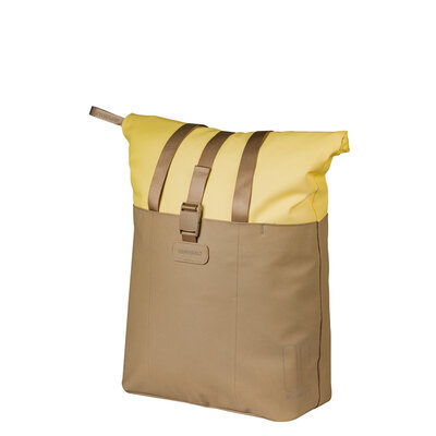 Basil Vive - Shopper MIK Hooks - 15-20L - sandfarben/gelb