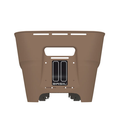 Basil Cento Neo WSL - Fahrradkorb hinten - sandfarben