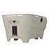 Basil Cento Neo WSL - fietsmand achter - gebroken wit
