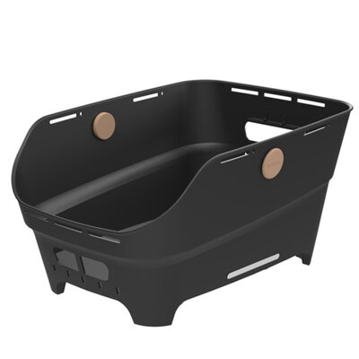 Basil Cento Neo WSL - Fahrradkorb hinten - schwarz