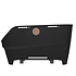 Basil Cento Neo WSL - rear bicycle basket - black