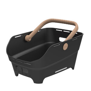 Basil Cento Neo Multi NX - rear bicycle basket - black