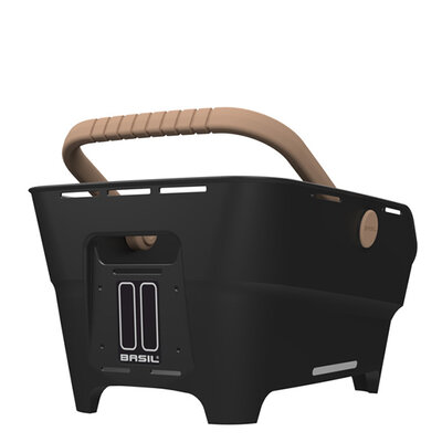 Basil Cento Neo - Fahrradkorb hinten - schwarz