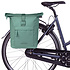 Basil Brooklyn - double pannier bag MIK - 41L - silvergreen