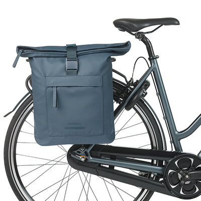 Basil Brooklyn - double pannier bag MIK - 41L - navy