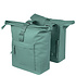 Basil Brooklyn - double pannier bag - 41L - silvergreen