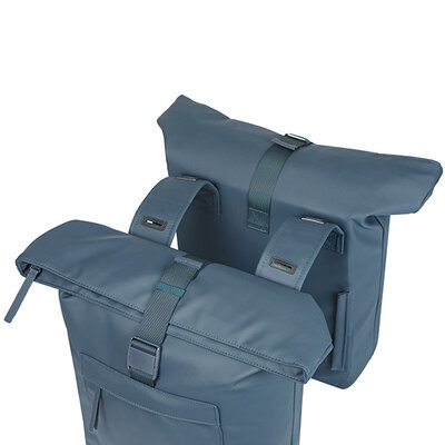 Basil Brooklyn - Fahrrad Doppeltasche - 41L - navy