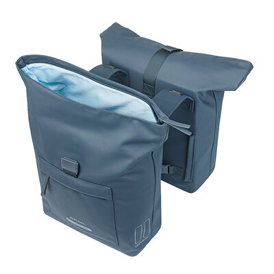 Basil Brooklyn - Fahrrad Doppeltasche - 41L - navy