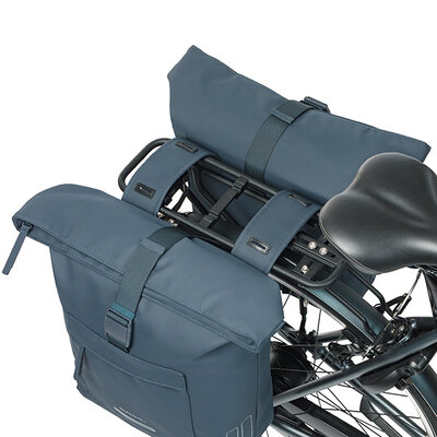 Basil Brooklyn - Fahrrad Doppeltasche - 41L - navy