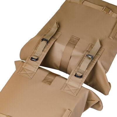 Basil Brooklyn - Fahrrad Doppeltasche - 41L - sandfarben