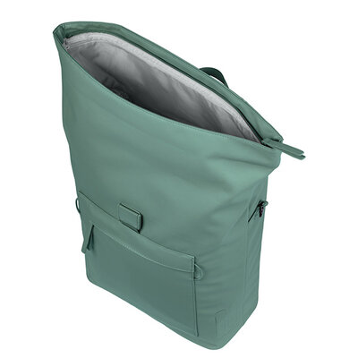 Basil Brooklyn - shoulder bag MIK Hooks - 17L - silvergreen