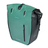 Basil Rivo L - single bag tarpaulin MIK Hooks - 25–31L - silvergreen/black