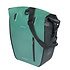 Basil Rivo L - single bag tarpaulin MIK Hooks - 25–31L - silvergreen/black