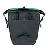 Basil Rivo L - single bag tarpaulin MIK Hooks - 25–31L - silvergreen/black