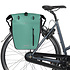Basil Rivo L - single bag tarpaulin MIK Hooks - 25–31L - silvergreen/black