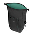 Basil Rivo L - single bag tarpaulin MIK Hooks - 25–31L - black