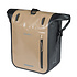 Basil Rivo M - Einzeltasche - Tarpaulin MIK Hooks - 12-15L - sand/schwarz
