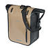 Basil Rivo M - Einzeltasche - Tarpaulin MIK Hooks - 12-15L - sand/schwarz