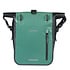 Basil Rivo M - single bag tarpaulin MIK Hooks - 12–15L - silvergreen/black