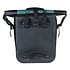 Basil Rivo M - single bag tarpaulin MIK Hooks - 12–15L - silvergreen/black