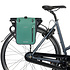 Basil Rivo M - enkele tas tarpaulin MIK Hooks - 12-15L - zilvergroen/zwart