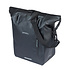 Basil Rivo M - single bag tarpaulin MIK Hooks - 12–15L - black