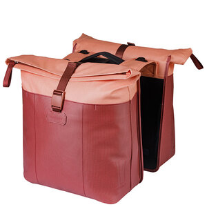 Vive - double pannier bag MIK - burgundy/pink