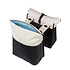 Basil Vive - dubbele fietstas MIK - 28-35L - gebroken wit/zwart