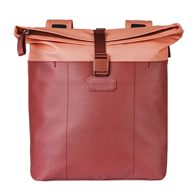Basil Vive - Fahrrad-Doppeltasche - 28-35L - bordeaux/pink