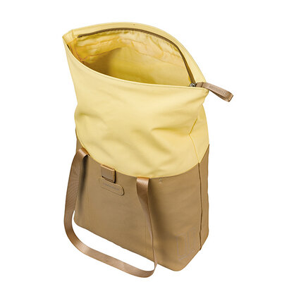 Basil Vive - bicycle shopper MIK Hooks - 15–20L - sand/yellow