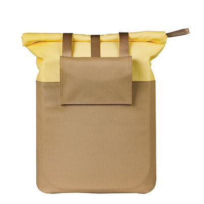 Basil Vive - bicycle Shopper MIK Hooks - 15-20L - sandfarben/gelb