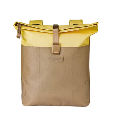 Basil Vive - double pannier bag - 28–35L - sand/yellow