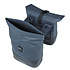 Basil Cove - dubbele fietstas MIK - 28-32L - marineblauw/zwart
