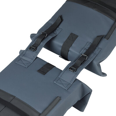 Basil Cove - double pannier bag - 28–32L - navy/black