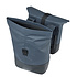 Basil Cove - dubbele fietstas - 28-32L - marineblauw/zwart