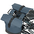 Basil Cove - dubbele fietstas - 28-32L - marineblauw/zwart