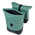 Basil Cove - double pannier bag - 28–32L - silvergreen/black