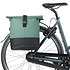 Basil Cove - Fahrrad Doppeltasche - 28-32L - silbergrün/schwarz