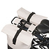 Basil Cove - dubbele fietstas - 28-32L - gebroken wit/zwart