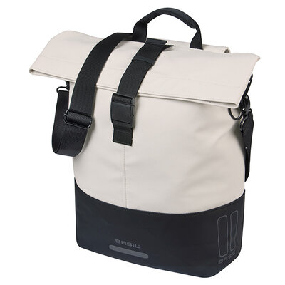 Basil Cove - Shopper MIK Hooks - 14-16L - cremefarben/schwarz