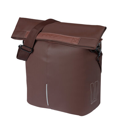 Basil City - bicycle shopper MIK Hooks - 14-16L - roasted brown