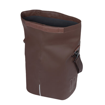 Basil City - bicycle shopper MIK Hooks - 14-16L - roasted brown