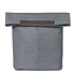 Basil City - fietsshopper MIK Hooks - 14-16L - grijs gemêleerd
